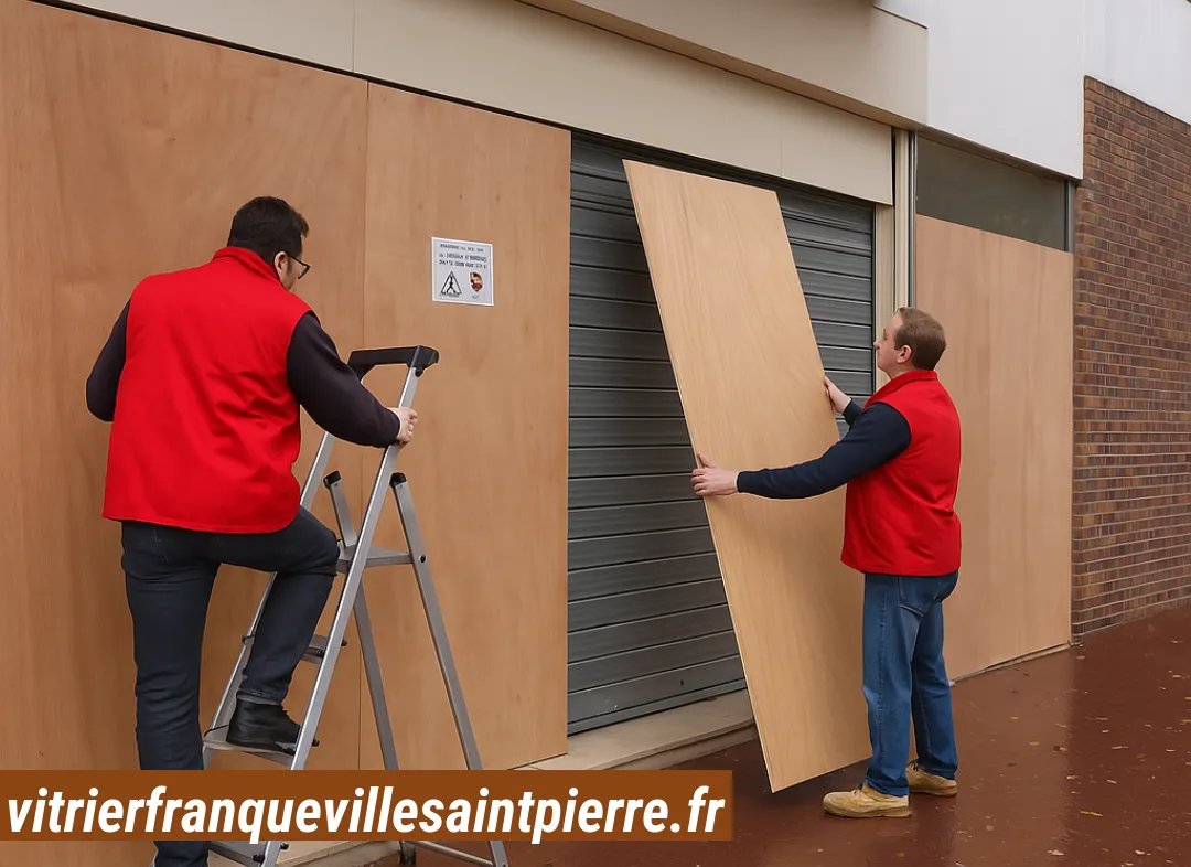 Mise en sécurité fermeture provisoire Franqueville-Saint-Pierre